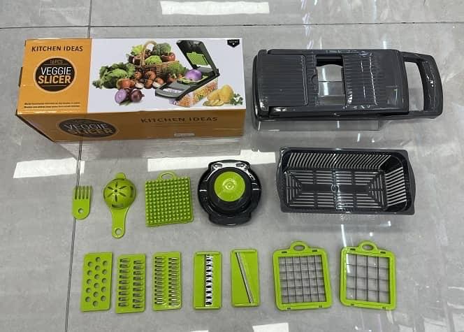 14-Piece Premium Vegetable Slicer Set – Precision Meets Elegance