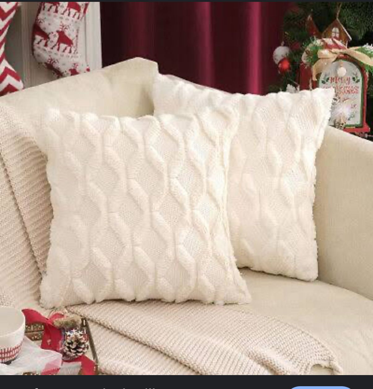 45 *45 cm cozy throw pillow cases 4Pcs