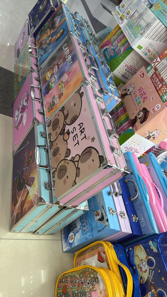 145 pc girl version Art set with free pencil