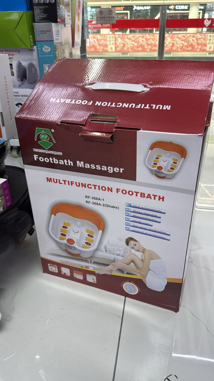 Suitable for salon not folding foot bath