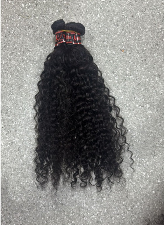 24 inch water curl human hair bundles