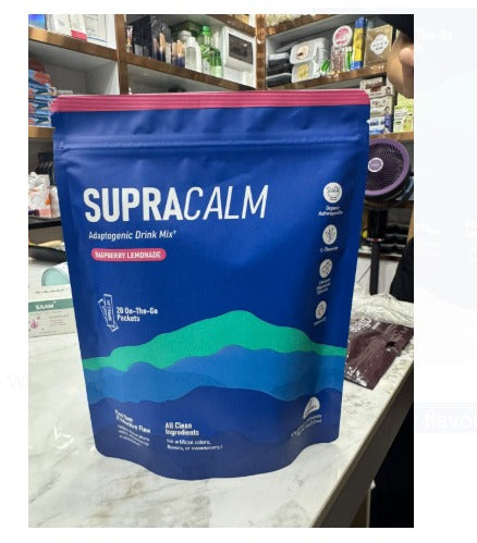 Supra calm raspberry flavour. Helps you relax and calm down. (20 pcs)