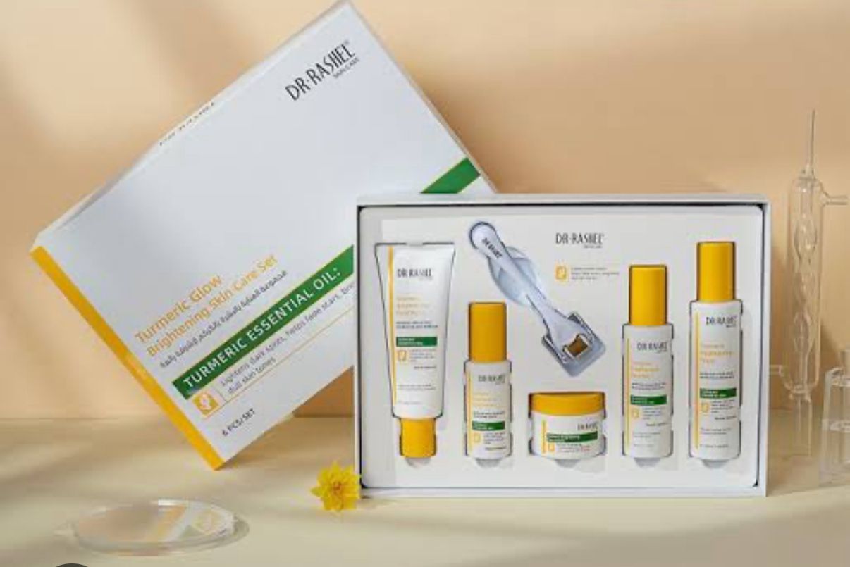 Dr Rashel Tumeric Glow Brightening Skin Care Set