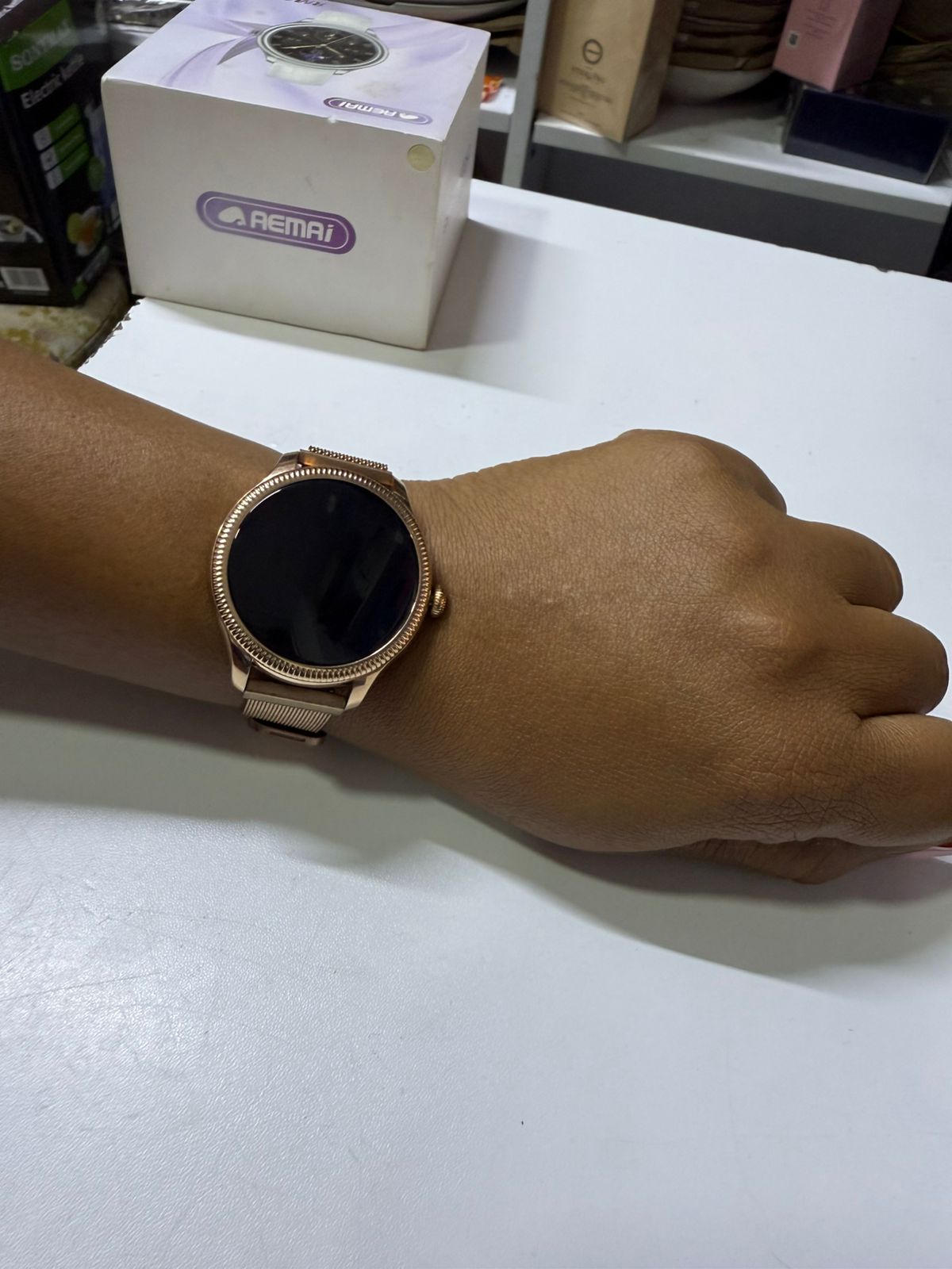 2Pc strap water resistant smart watch