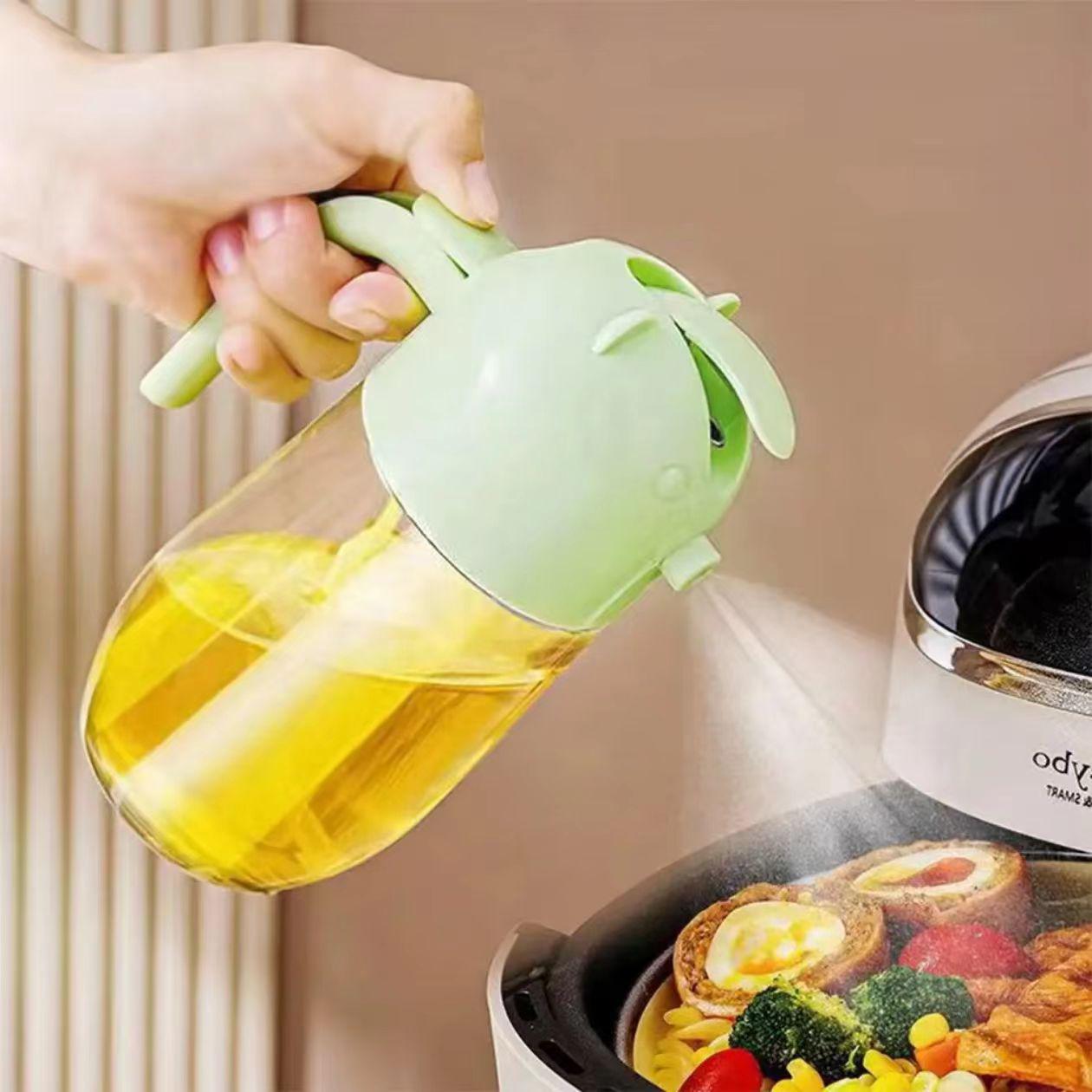 Beautiful classy bird design automatic oil jar