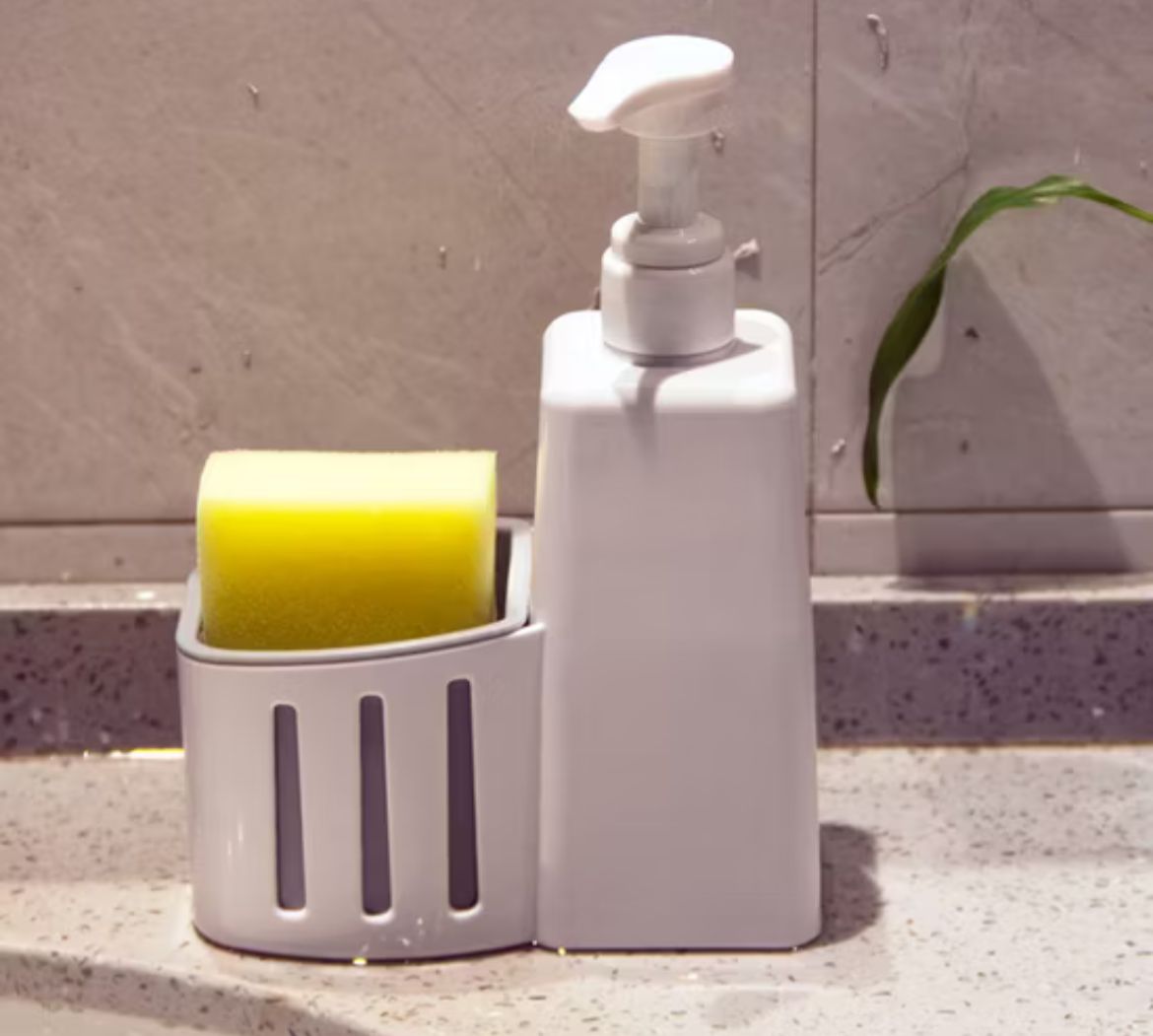 2 in1 soap dispenser
