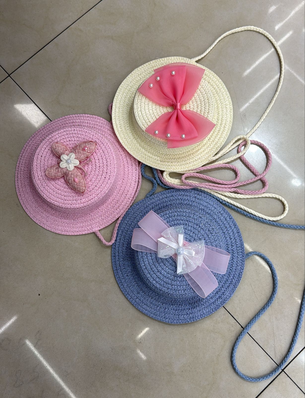 Cute kids sling bags 3pcs