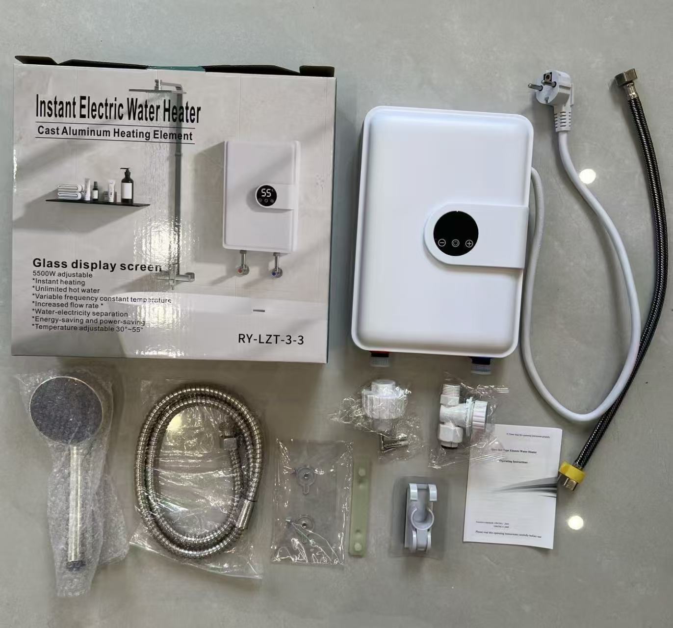 Instant Electric Water Heater – Model RY-LZT-3-3