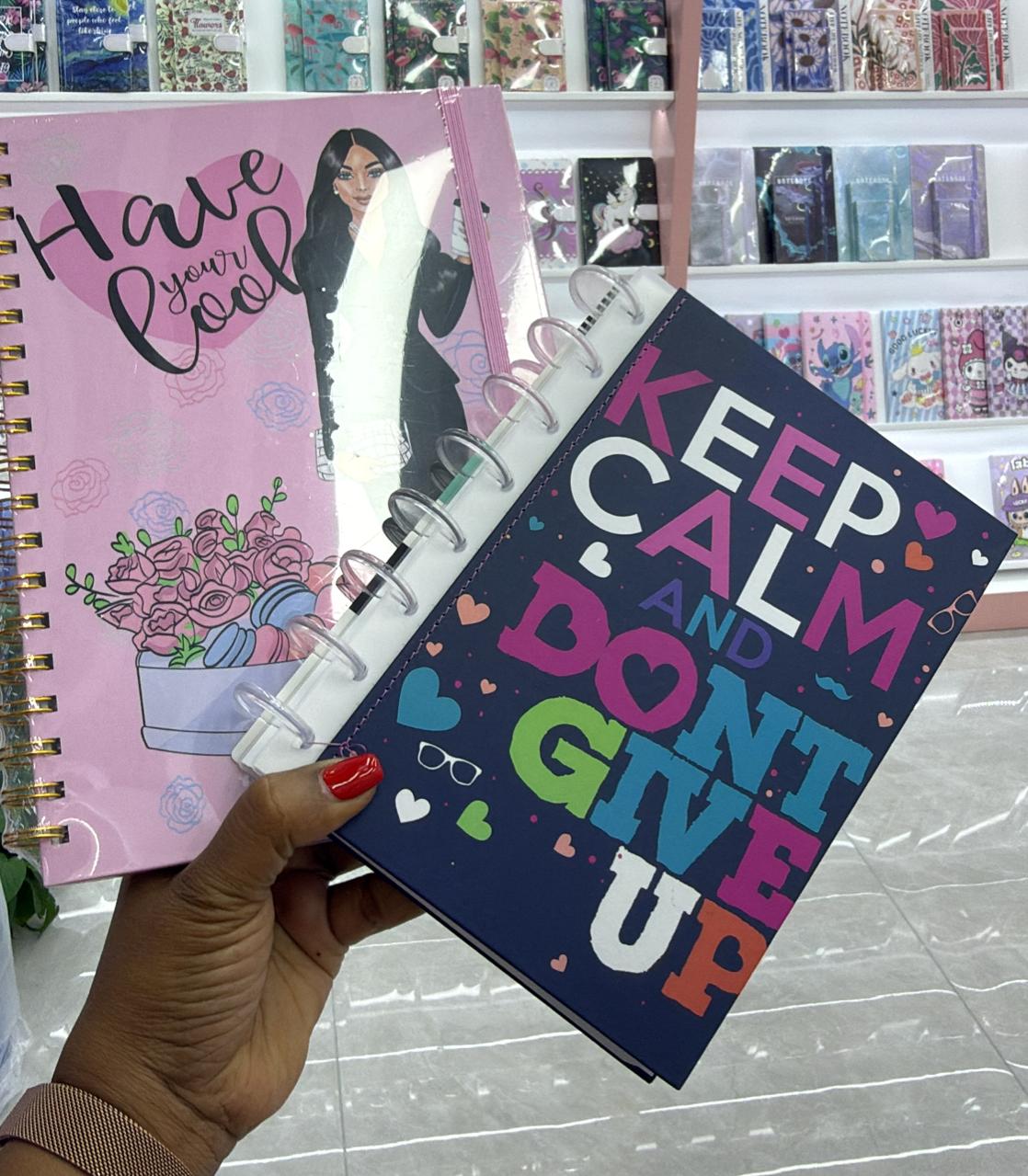 Set of 2 B5 and A5 quality note books