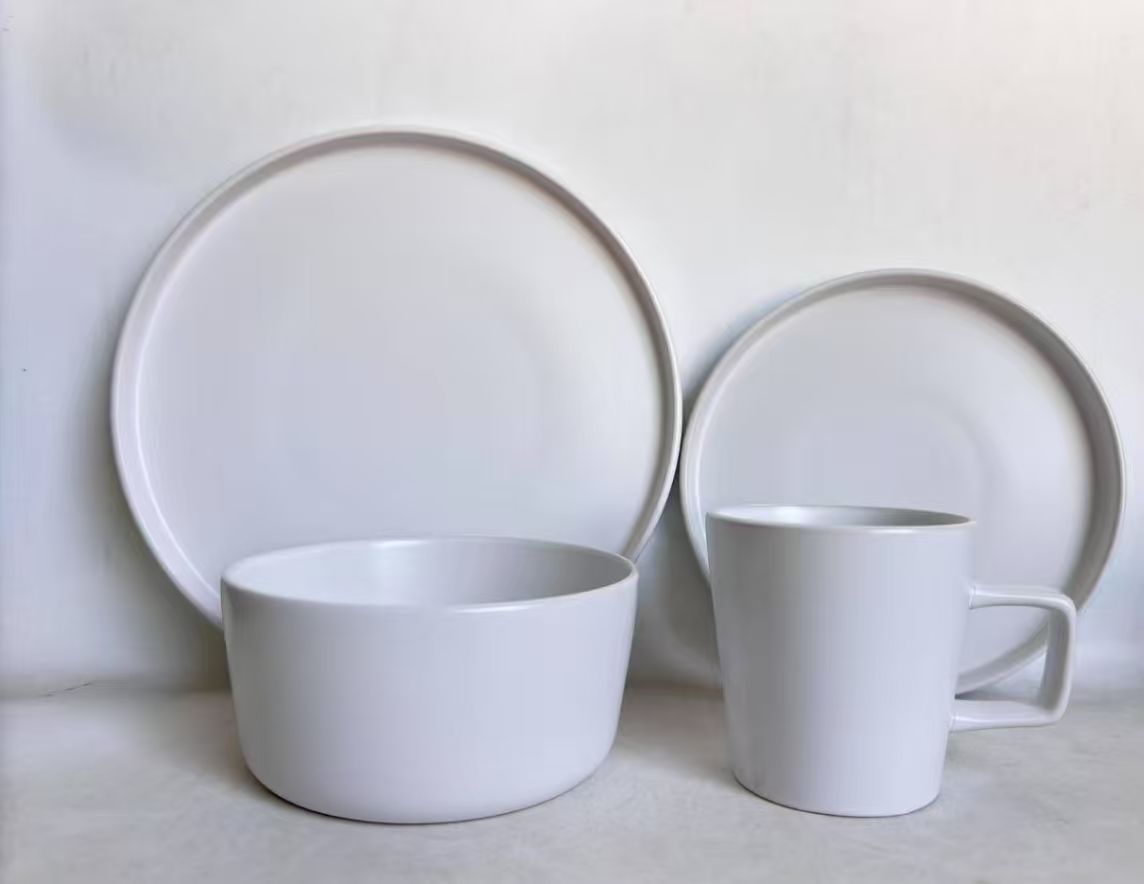 16 pcs Dinner set White