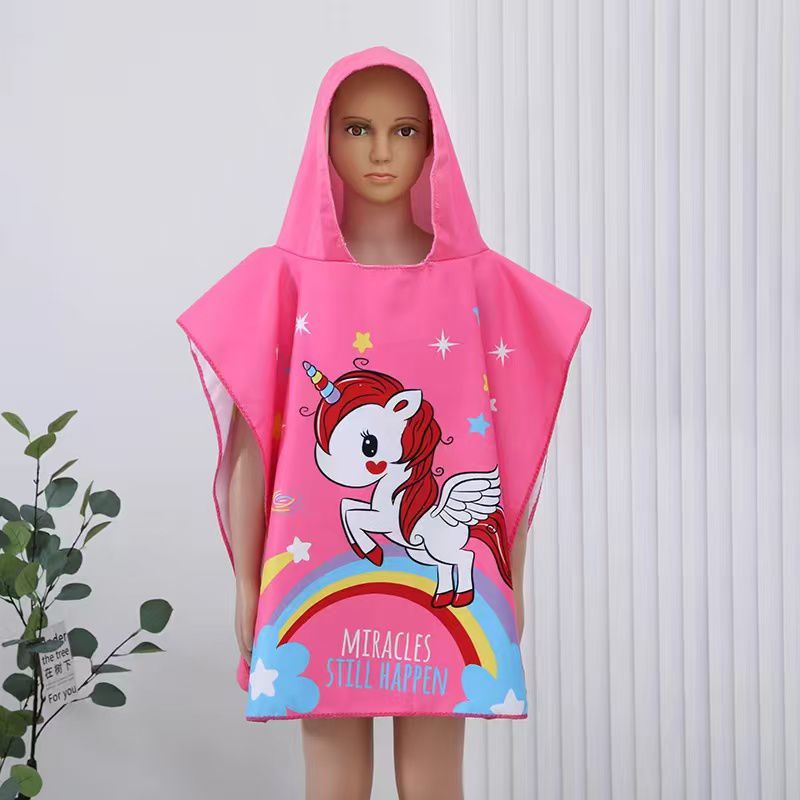 Two pcs carton themed towels
