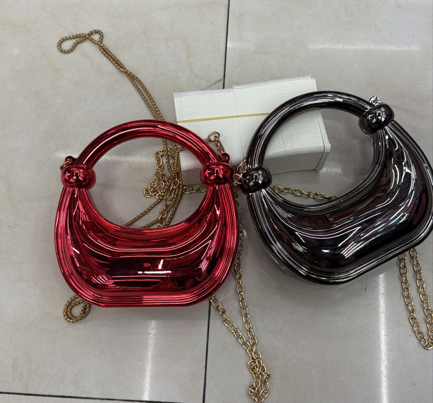 Fashionable mini acrylic bags for 2-8yrs very cutesy 2pcs at 650.