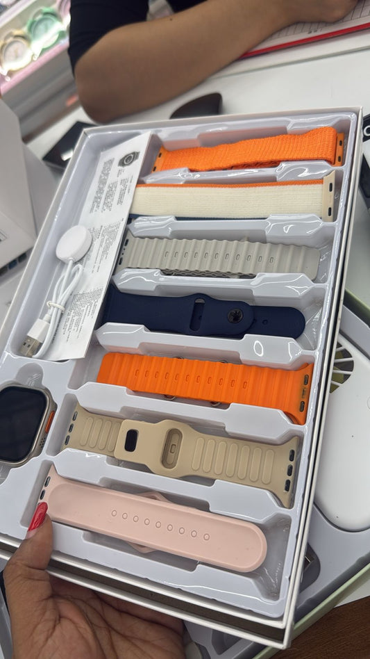 7 straps smart watch on sale @850