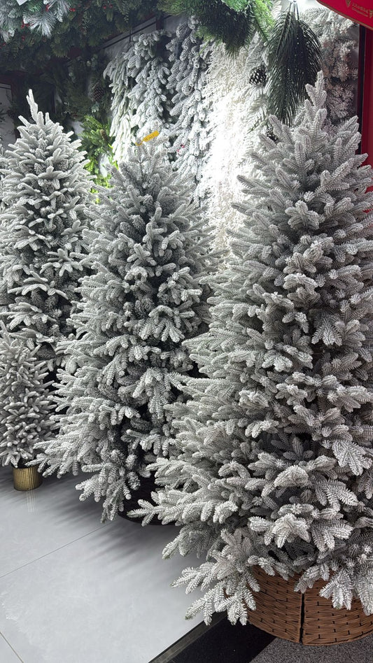 1.8 meters frosted Christmas tree