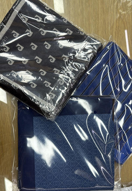12 pcs men’s pack of handkerchiefs
