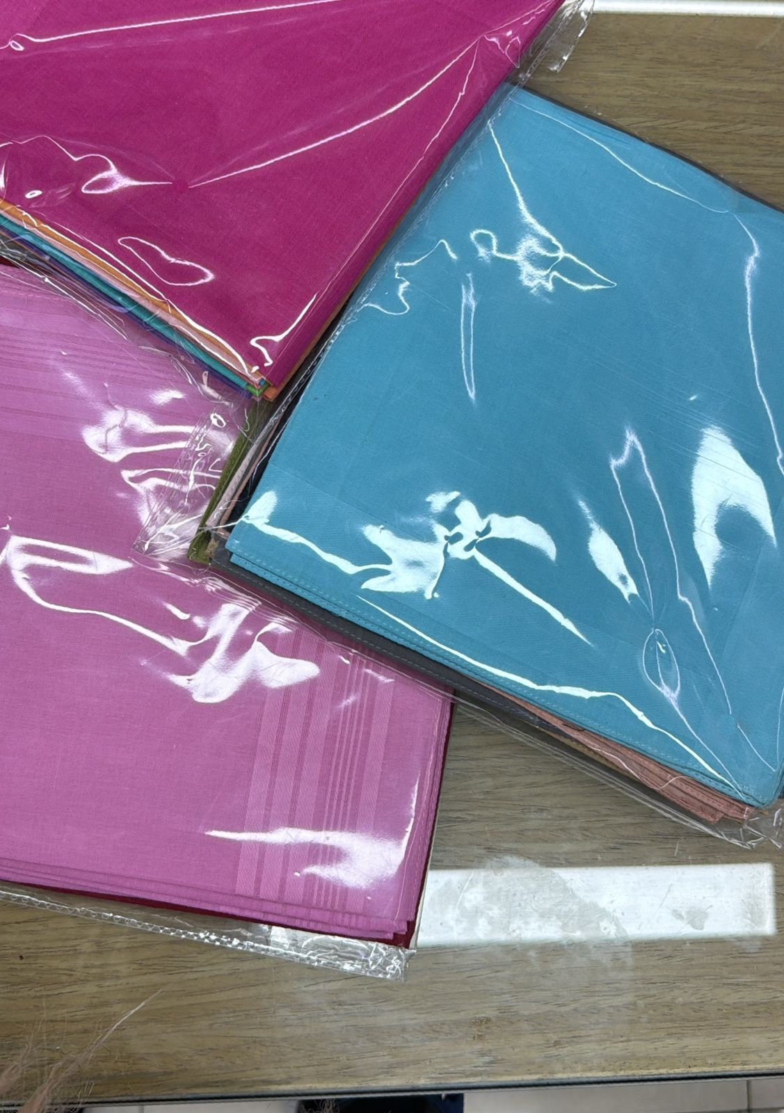 12 pcs premium plain assorted colors pack