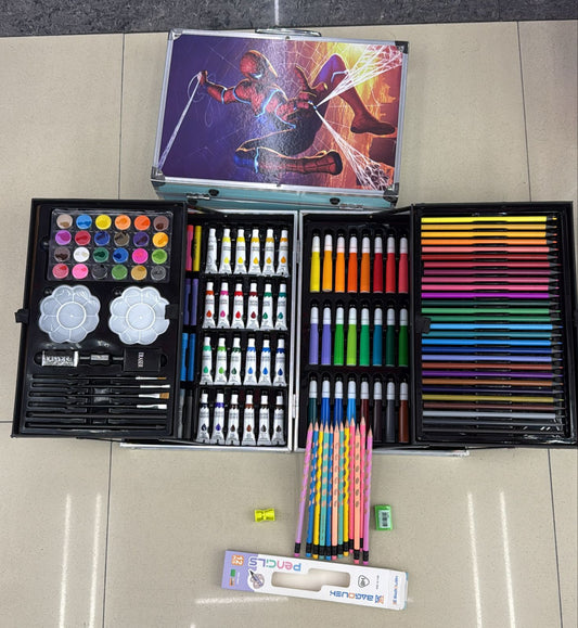 145 pcs Boy version art set with 12 pcs pencil