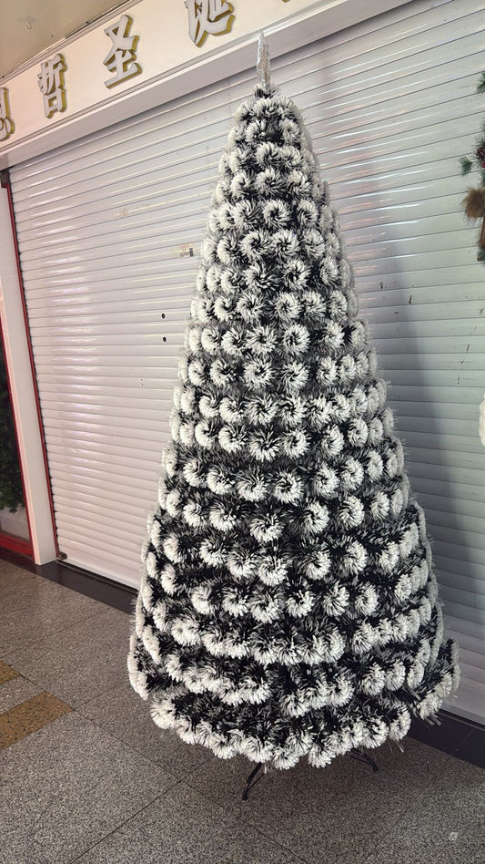 2 Meters Xmas Tree Frosted  comes with stand and LED