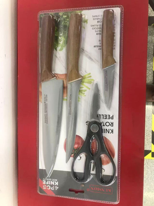 4 pc very high-quality knife set