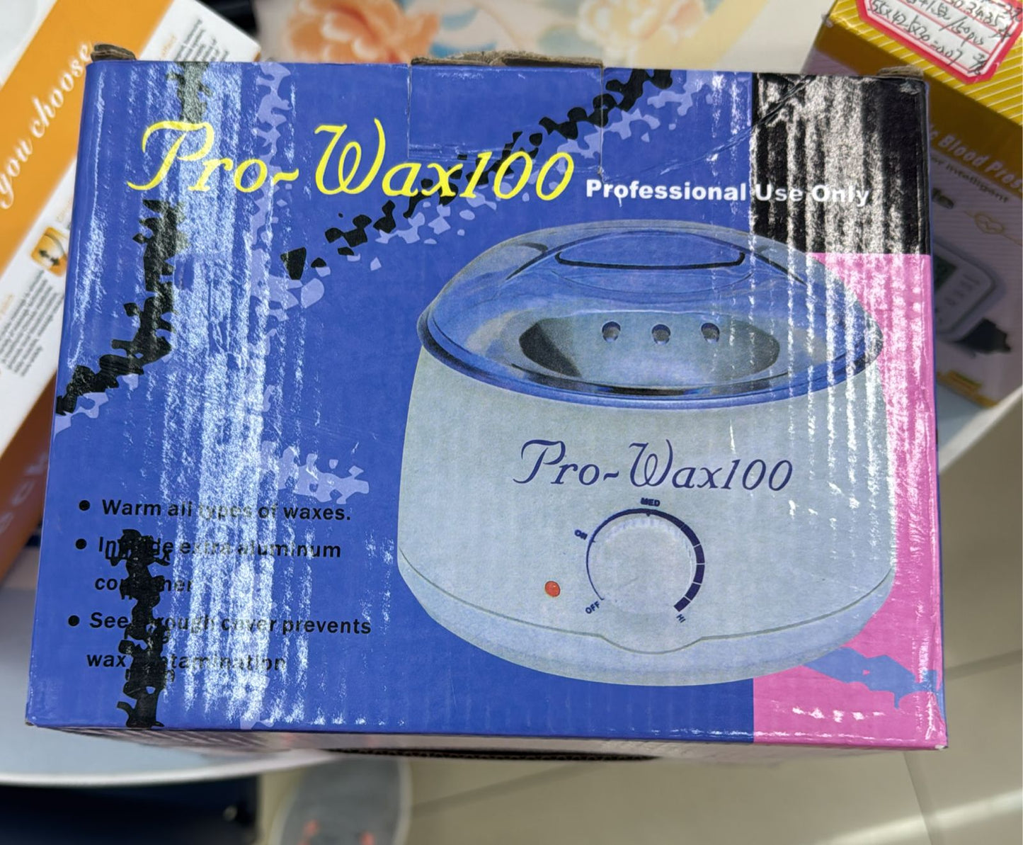 Home and spa wax heater