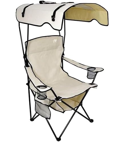 Quick Chair with Shade – Foldable Outdoor Comfort with Built-In Canopy