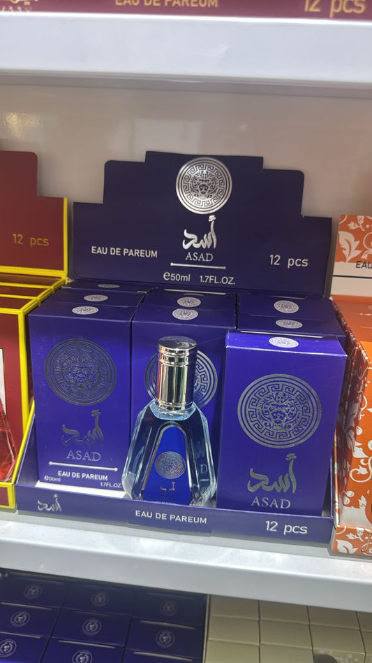 50ml ASAD BLUE perfume