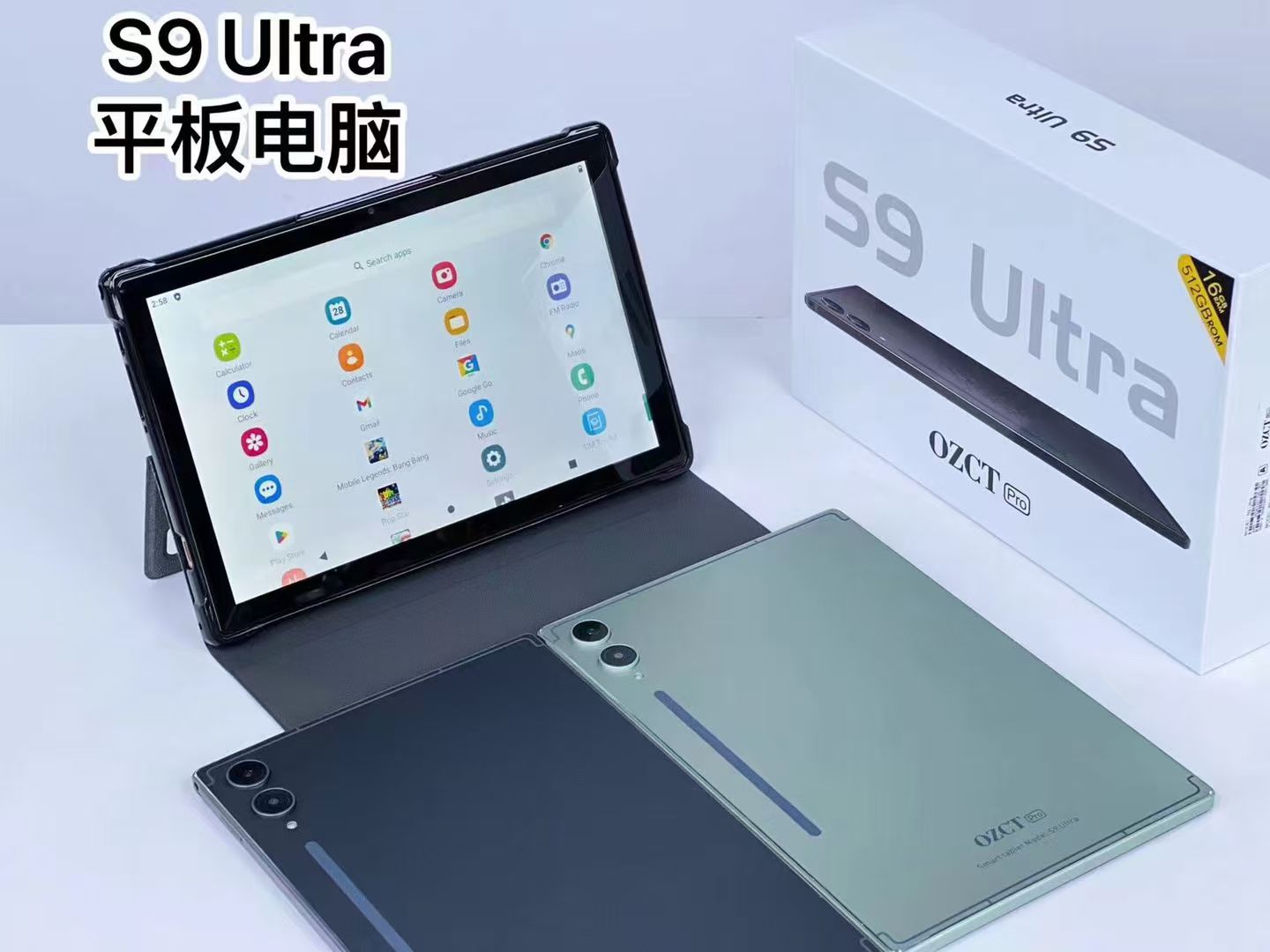 OZTC pro S9 ultra smart tablet.