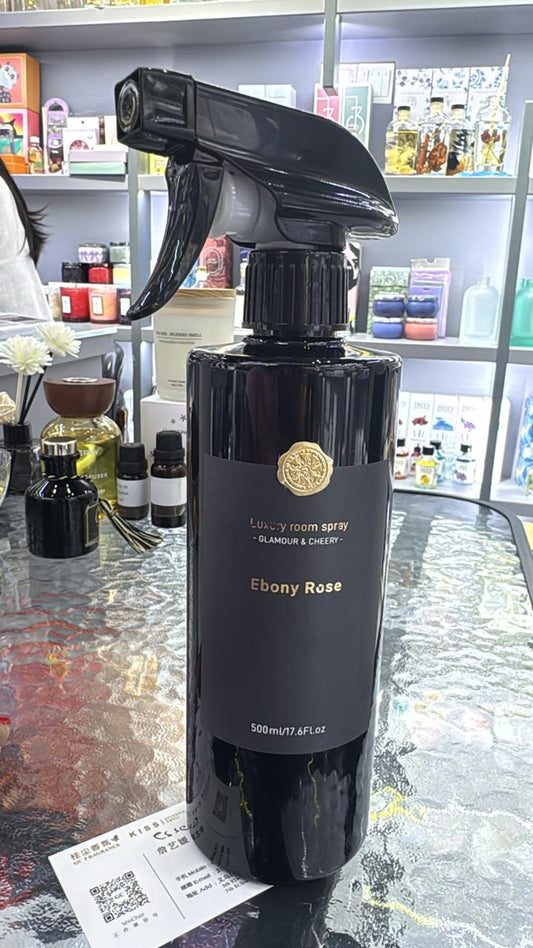 Ebony rose Linen spray ideal for your sofas, bedsheets, throw pillows, curtains lasts upto 3 days on fabrics