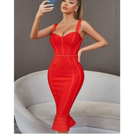 Bandage dresses available Red.