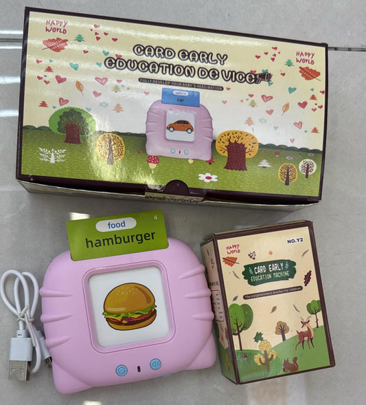 Chargeable dictation card reader