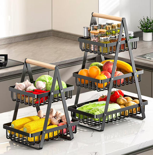 Double rack fruit stand