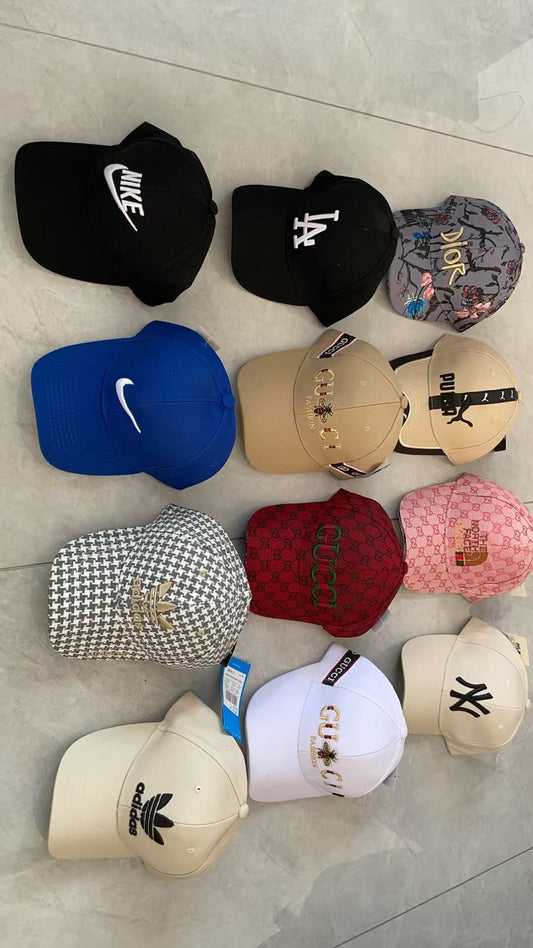 3assorted designer hats @850
