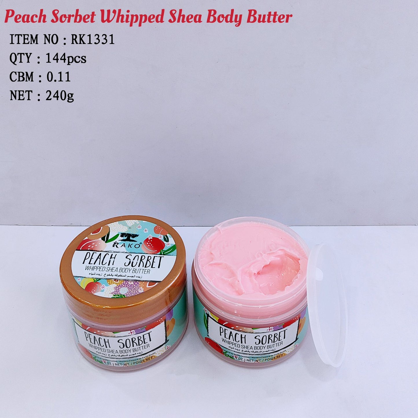 2pcs Whipped body butter by  Rako