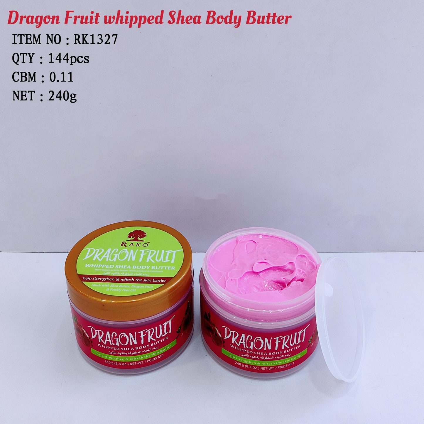 2pcs Whipped body butter by  Rako