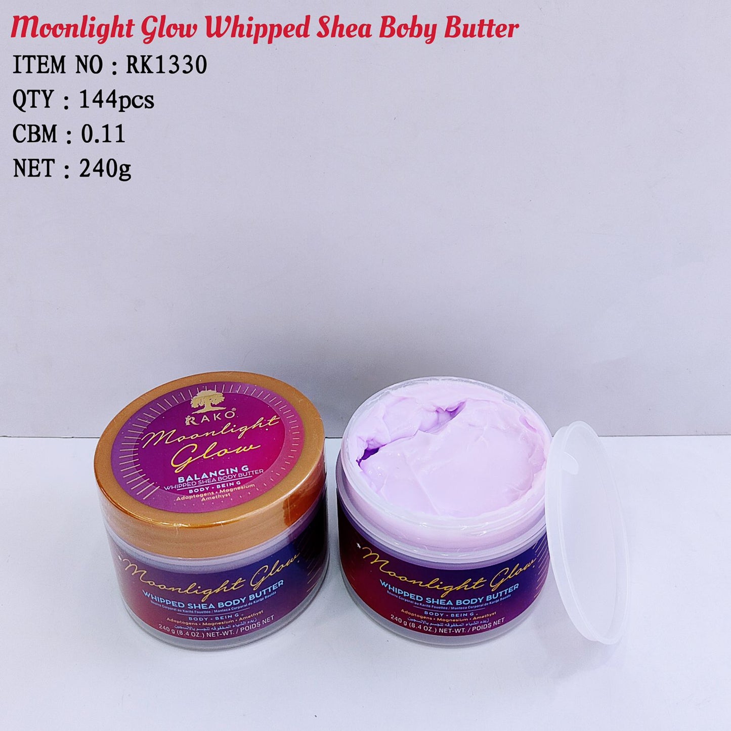 2pcs Whipped body butter by  Rako