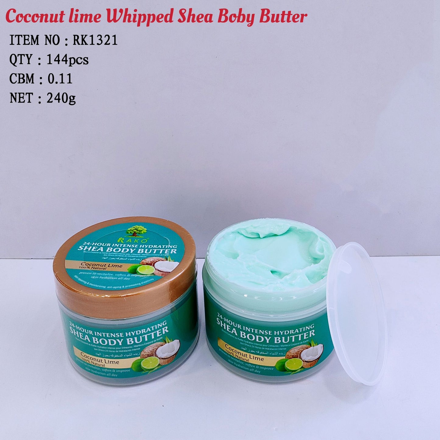 2pcs Whipped body butter by  Rako