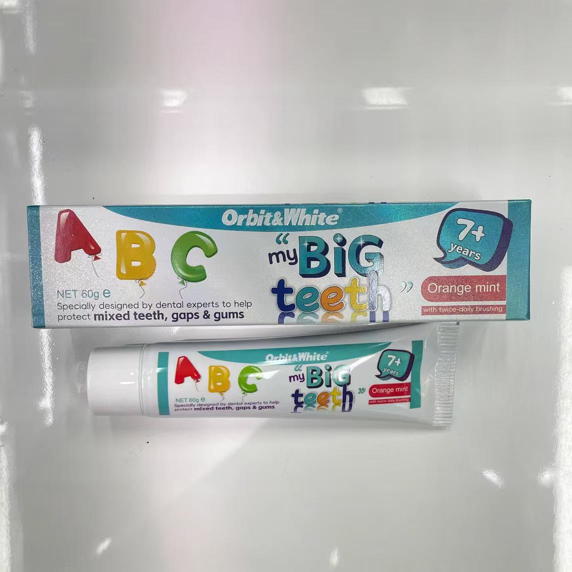 Pack of 6pcs kids toothpaste