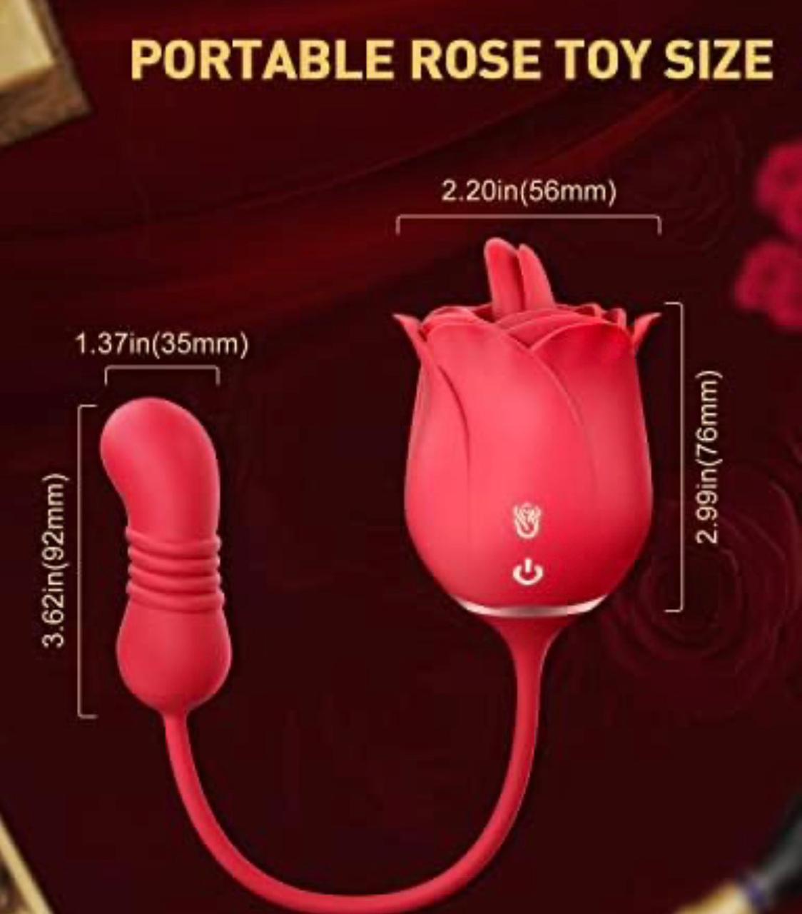Sex toy 3in one rose