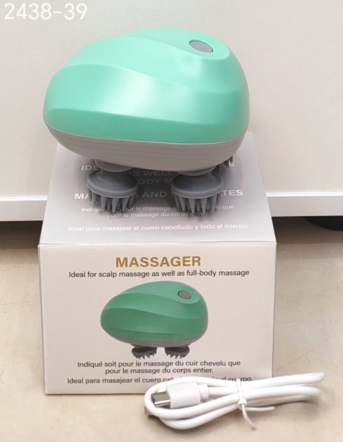 Head scalp massager