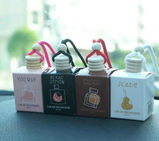 6 pcs designer scents car fragrances