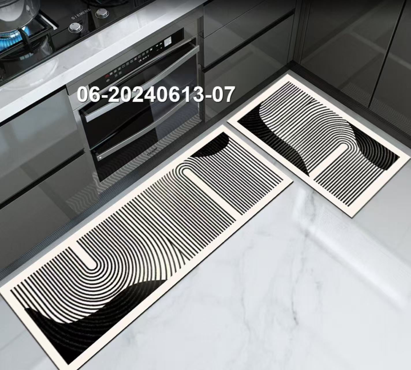 2pc set kitchen mats