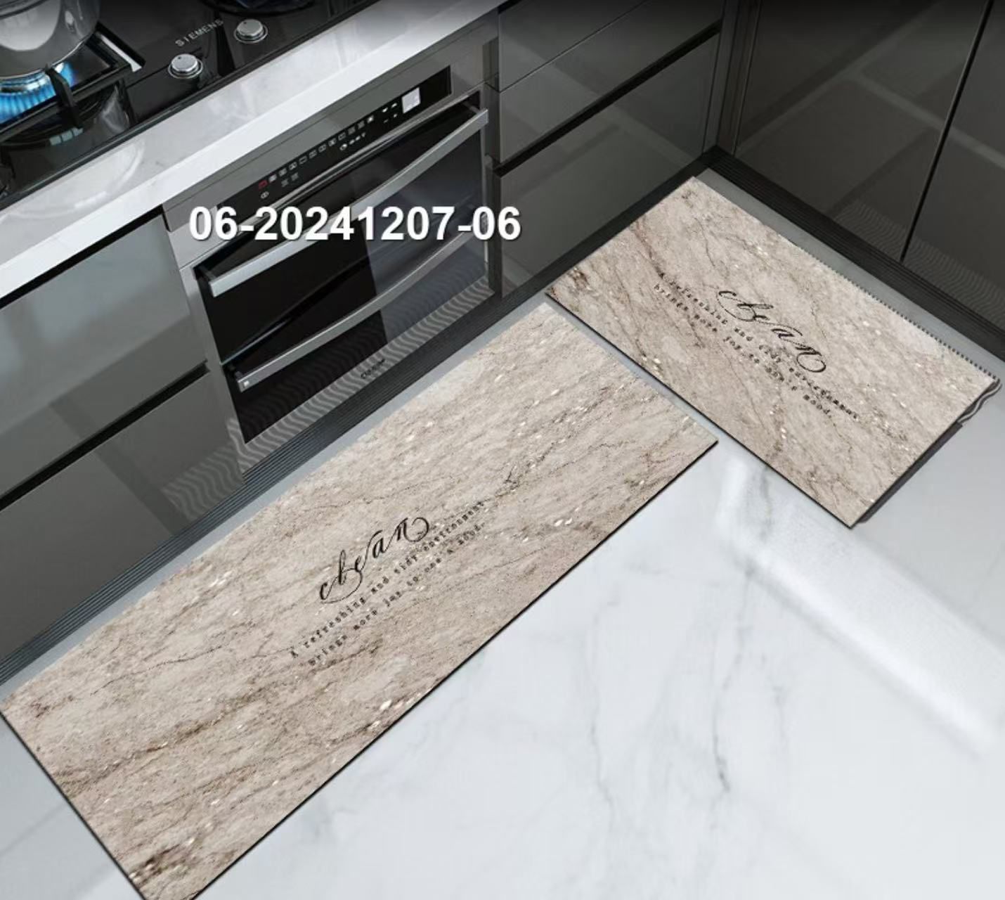 2pc set kitchen mats