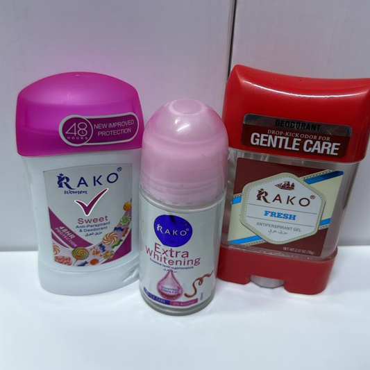 Rako deo set of 3 offers 12hours freshness  ladies