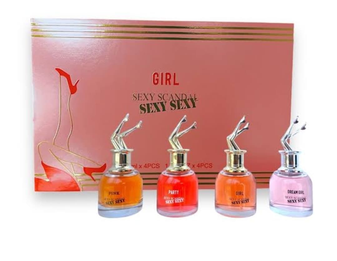 Scandal perfume set (4 pieces 30ml each)