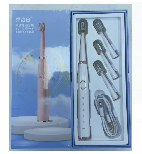 electric toothbrush(with side swaps,comes with 3 extra heads)