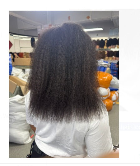 16 inch kinky natural hair look
