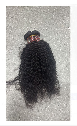 24 inch Small curls human hair bundled