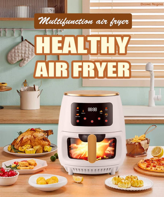 Beautiful white glass Air fryer