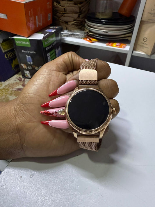 2Pc strap water resistant smart watch