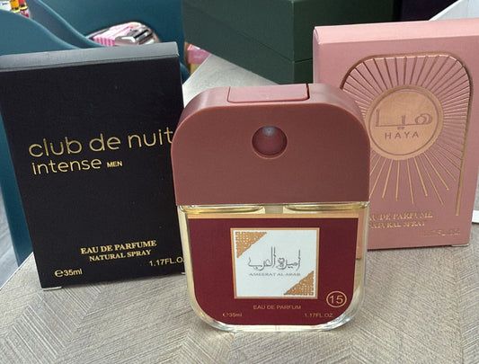 Set of 3 35 ml Pocket Perfumes